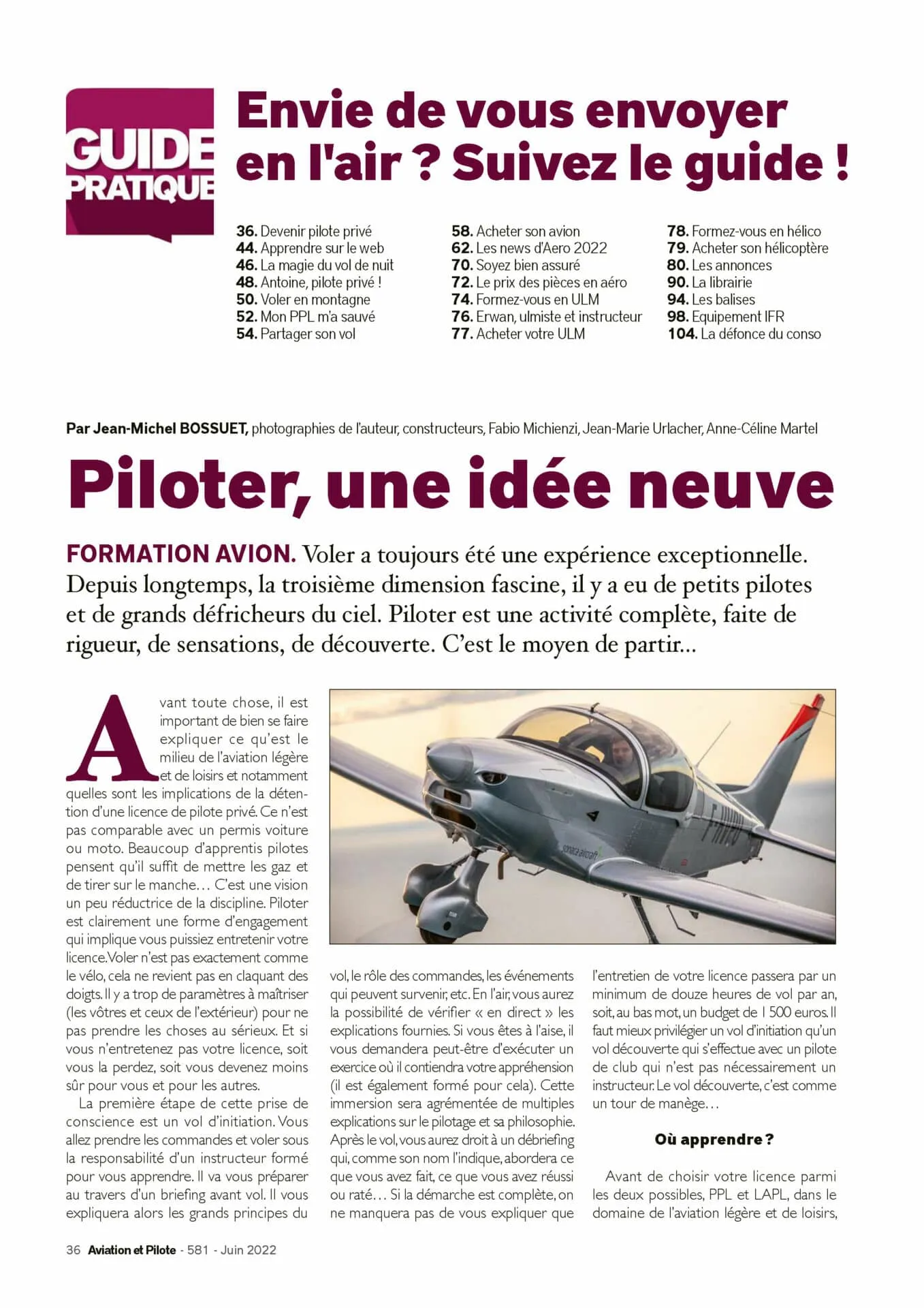 Aviation et Pilote n°581 spécial – Juin 2022 – Image 3