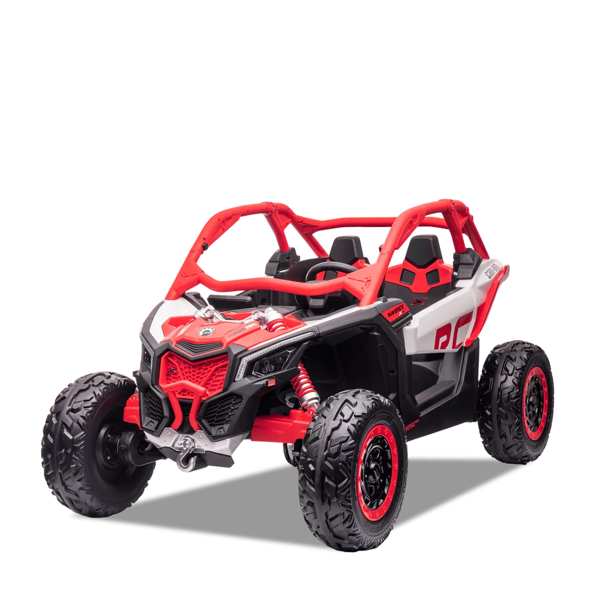 Buggy électrique enfant | SMX CAN AM Maverick Rouge – Image 2