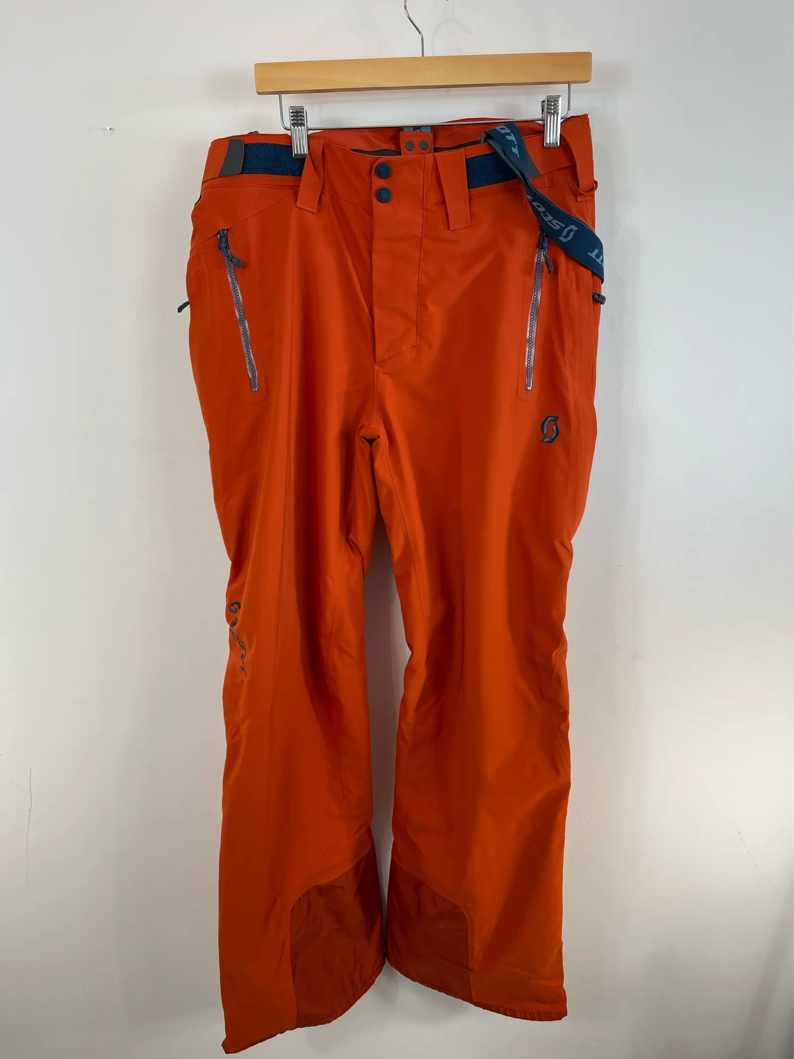PANTALON SKI HOMME SCOTT- GORETEX ORANGE – L – – Image 2