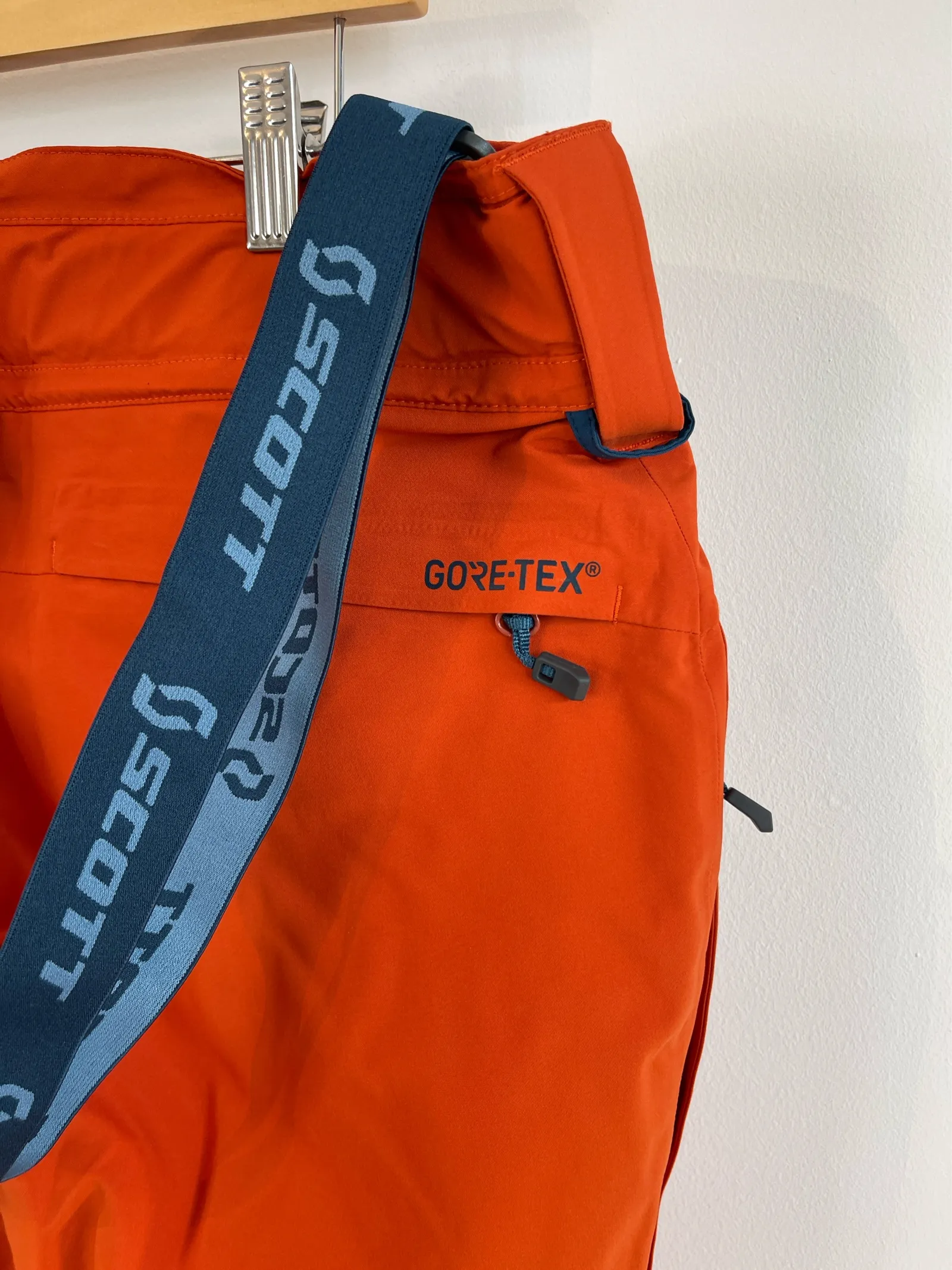 PANTALON SKI HOMME SCOTT- GORETEX ORANGE – L – – Image 4